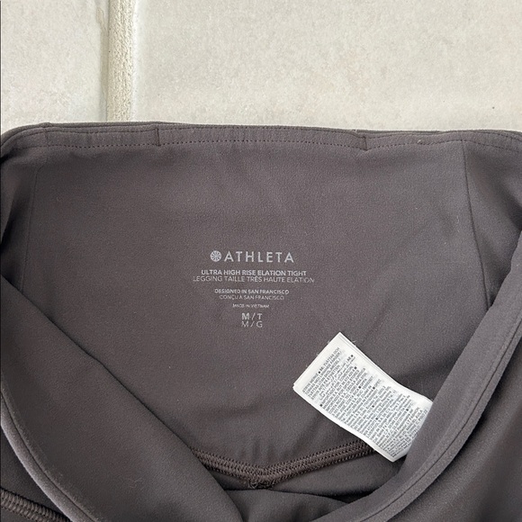 Worn once - ATHLETA Elation Ultra High Rise Legging in Gray - Picture 3 of 11